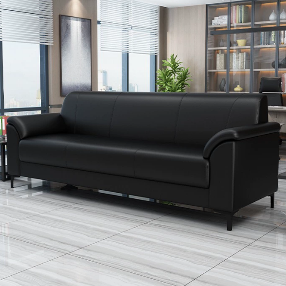black-salon-and-office-reception-sofa-chair