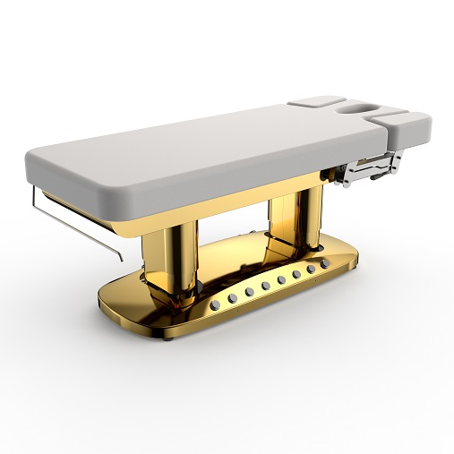  Electric massage table with gold base