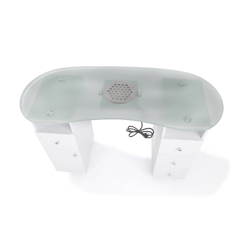 nail salon workstation with drawers-5