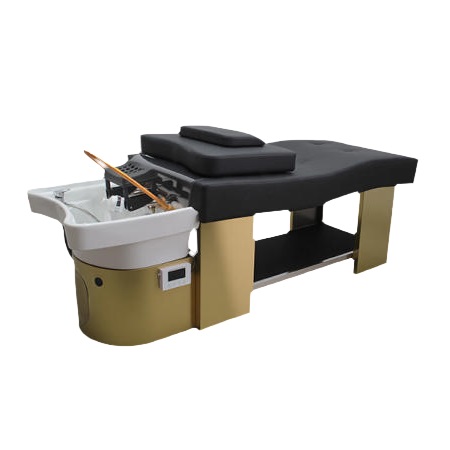 MH-C230-1 Stainless Steel Frame Head Spa Shampoo Bed-1