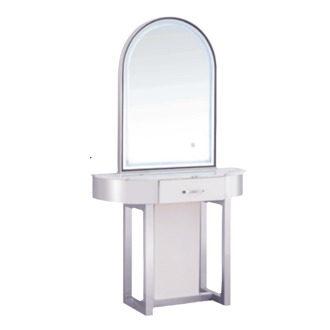 MH-H716 Single-Sided Stainless Salon Styling Station-2