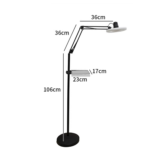 Dongpin-26cm-LED-Floor-Lamp-With-Rotating-Arm-And-Tool-Tray