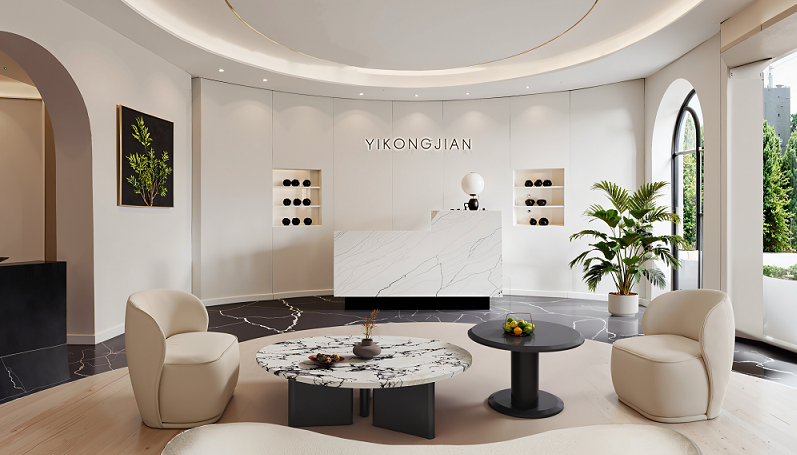 Affordable Salon Interior Design Ideas (Part 2): Two Modern Minimalist Concepts and Our Full Design Service Workflow