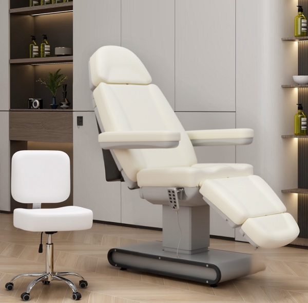 L437 Electric Facial Chair Ergonomic Spa Bed for Estheticians